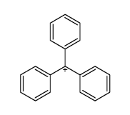 triphenylcarbenium ion结构式