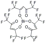 铋六氟-2,4-戊二酮酸结构式