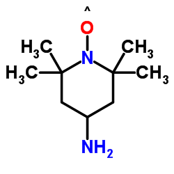 4-胺-2,2,6,6-四甲基二苯哌酯结构式
