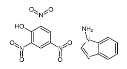 benzimidazol-1-amine,2,4,6-trinitrophenol结构式