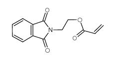 2-(1,3-dioxoisoindol-2-yl)ethyl prop-2-enoate Structure