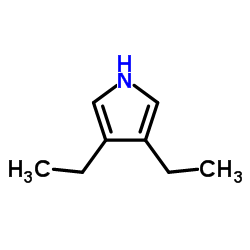 3,4-二乙基吡咯结构式