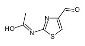 N-(4-甲酰基-2-噻唑基)乙酰胺结构式