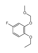 Benzene, 1-ethoxy-4-fluoro-2-(methoxymethoxy)- (9CI) Structure