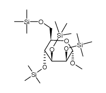 Methyl 2-O,3-O,4-O,6-O-tetrakis(trimethylsilyl)-α-D-mannopyranoside picture