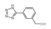 5-[3-(羟甲基)苯基]-2H-四唑结构式
