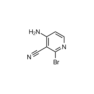 4-氨基-2-溴烟腈结构式