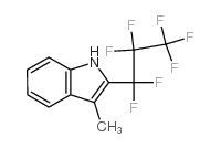 3-METHYL-2-PERFLOROPROPYL-1H-INDOLE Structure
