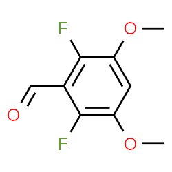 2,6-二氟-3,5-二甲氧基苯甲醛结构式