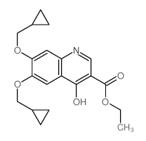 环丙喹酯结构式