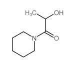 1-Propanone,2-hydroxy-1-(1-piperidinyl)-结构式