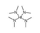 Tetrakis(dimethylamido)hafnium Structure