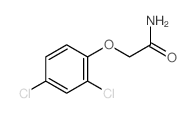 (2,4-二氯苯氧基)乙酰胺结构式