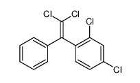 2,4-dichloro-1-(2,2-dichloro-1-phenylethenyl)benzene结构式