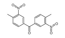 bis(4-methyl-3-nitrophenyl)methanone Structure