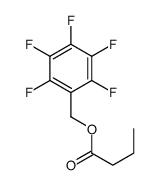 (2,3,4,5,6-pentafluorophenyl)methyl butanoate结构式