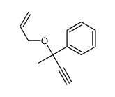 2-prop-2-enoxybut-3-yn-2-ylbenzene Structure