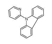 9-pyridin-2-ylcarbazole结构式