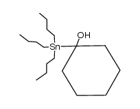 1-(tributylstannyl)cyclohexanol结构式