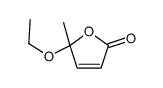 5-ethoxy-5-methylfuran-2-one Structure