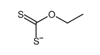 O-ethyl dithiocarbonate Structure