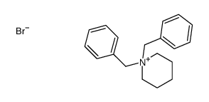 1,1-dibenzylpiperidin-1-ium,bromide结构式