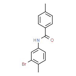 N-(3-Bromo-4-methylphenyl)-4-methylbenzamide Structure