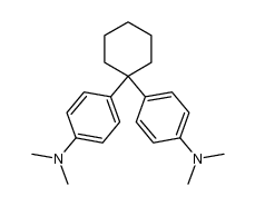 4-(1-(4-(dimethylamino)phenyl)cyclohexyl)-N,N-dimethylaniline Structure