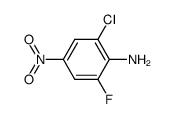 2-氯-6-氟-4-硝基苯胺结构式