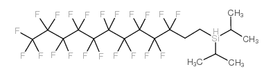 diisopropyl-(1h,1h,2h,2h-perfluorododecyl)silane结构式