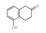 5-羟基-3,4-二氢-1H-2-萘酮结构式