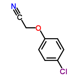 (4-Chlorophenoxy)acetonitrile Structure