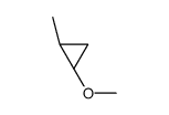 (1R,2S)-1-methoxy-2-methylcyclopropane Structure