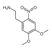 2-(4,5-二甲氧基-2-硝基苯基)乙胺结构式
