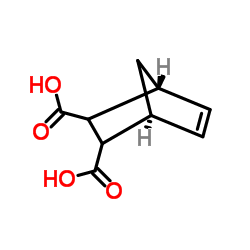 双环[2.2.1]庚-5-烯-2,3-二甲酸结构式