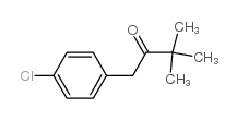 1-(4-氯苯基)-3,3-二甲基-2-丁酮结构式