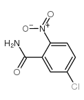5-氯-2-硝基苯甲酰胺结构式