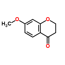 7-甲氧基-4H-1-苯并吡喃-4-酮结构式