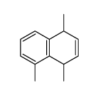 1,4,5-trimethyl-1,4-dihydro-naphthalene Structure
