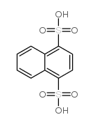 naphthalene-1,4-disulfonic acid结构式