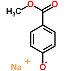 Methylparaben Sodium Salt Structure