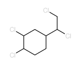 1,2-dichloro-4-(1,2-dichloroethyl)cyclohexane Structure