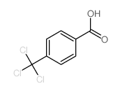 4-(trichloromethyl)benzoic acid Structure