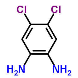 4,5-二氯-1,2-苯二胺结构式