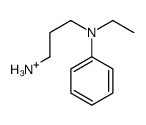 N-(3-氨基丙基)-n-乙基-n-苯胺结构式