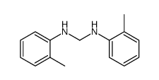 bis(2-methylphenylamino)methane结构式