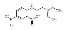 Ethylenediamine, N-(2,4-dinitrophenyl)-N,N-diethyl-结构式