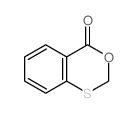 8-oxa-10-thiabicyclo[4.4.0]deca-1,3,5-trien-7-one结构式