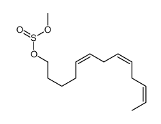 Sulfurous acid methyl(5,8,11-heptadecatrienyl) ester结构式