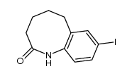8-iodo-3,4,5,6-tetrahydro-1H-benzo[b]azocin-2-one Structure